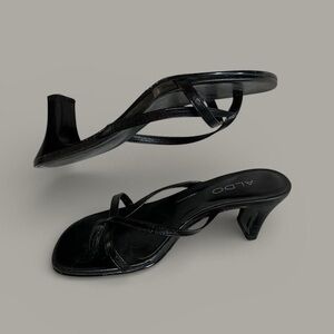 Vintage Aldo Black Kitten Heels